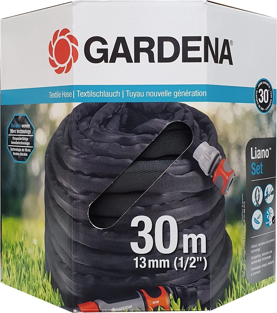 GARDENA - Textielslang Liano™ - Tuinslang - 30 M - 13 Mm - Afbeelding 2