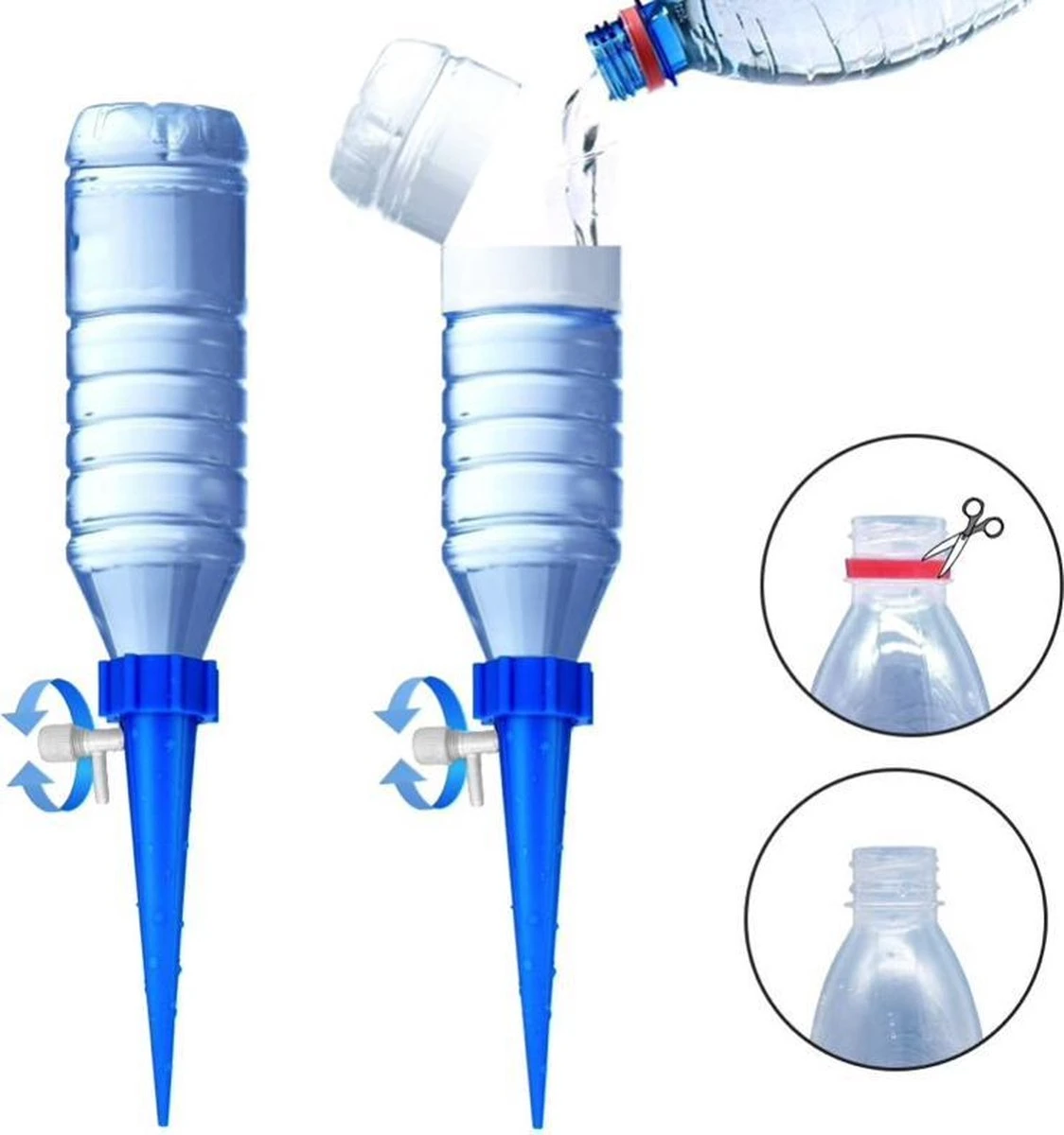 12 Stuks Plant Bewateringssysteem | Waterdruppelaar | Druppelsysteem |Bewateringssysteem | Bewateringsyteem Watergeefsysteem | Plantenbol | Automatische Gieter | Water Druppelaar | Druppel Systeem | Water Geef Systeem | Plantenbol | - Afbeelding 8