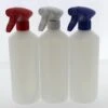 Set Van 3 Lege Sprayflacons 750ml | Professionele Afsluitbare Spraykop | 1 Rode - 1 Witte - 1 Blauwe Spraykop | Navulbaar