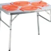 Camp Active Campingtafel - Opvouwbaar - 2 Hoogtes - 75 X 55 X 25-59 Cm