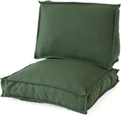 2L Home & Garden Rugkussen Metro Lounge Olijf - 60 X 40cm