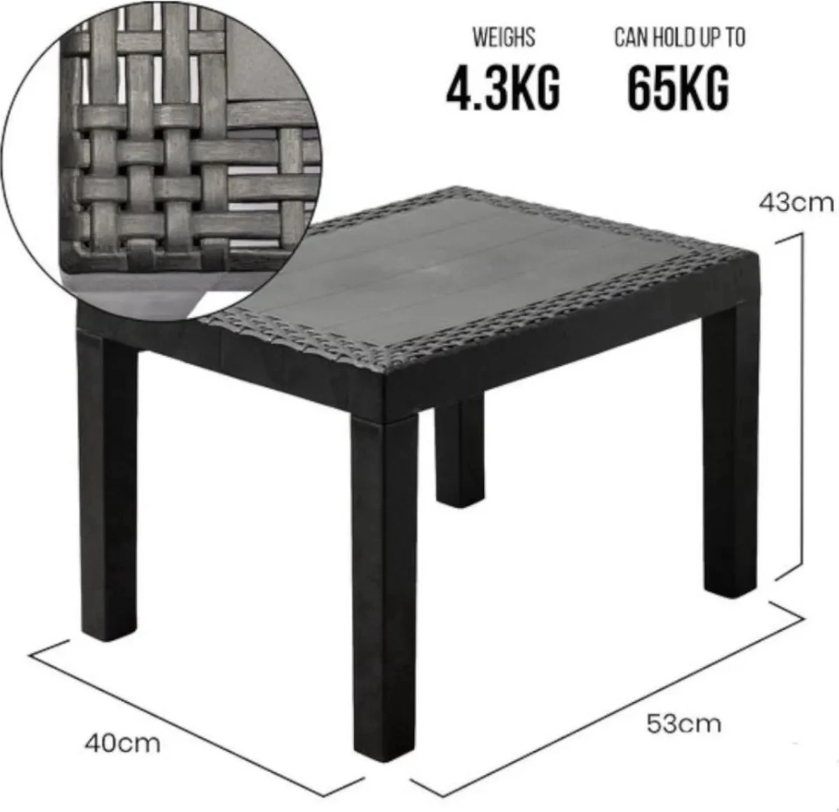 Tuinset 5-delig Met Kussens - Afbeelding 2
