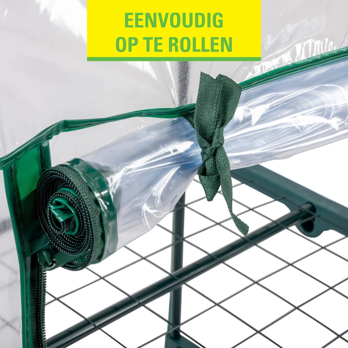 Kinzo Garden - Plastic Broeikas - 3 Verdiepingen - 69 X 49 X 125cm - Groen - Afbeelding 3