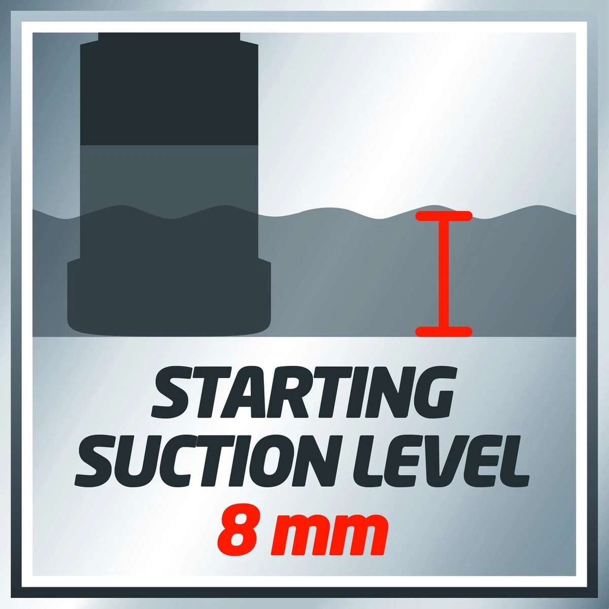 Einhell Dompelpomp GC-SP 3580 LL (350 W - 8000 L/h - 1 Mm Restwater - Traploos Instelbare Vlotterschakelaar - Geïntegreerd Terugslagventiel - Draaghandvat - Kabelopwikkeling - Mechanische Afdichting) - Afbeelding 3