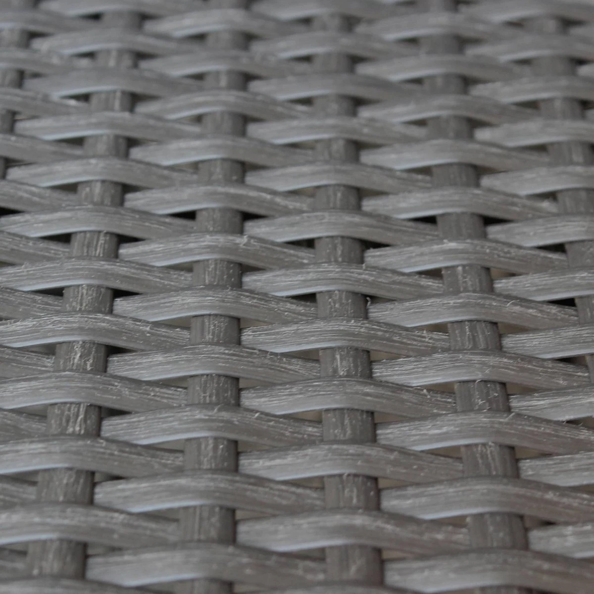 Alice's Garden Balkonset Doppio - 2 Stoelen - Inschuifbaar - Wicker - Grijs - Afbeelding 7