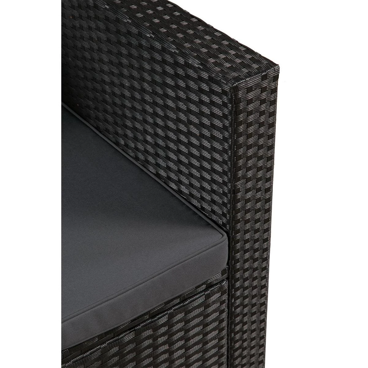 Polyrotan Loungeset Punta Cana L - Zwart - Afbeelding 12