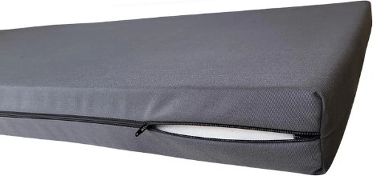 Wood4you - Tuinbank - Ameland - 'Doe Het Zelf' Bouwpakket Steigerhout 152Lx72Hx57D Cm - Incl Kussen - Afbeelding 10