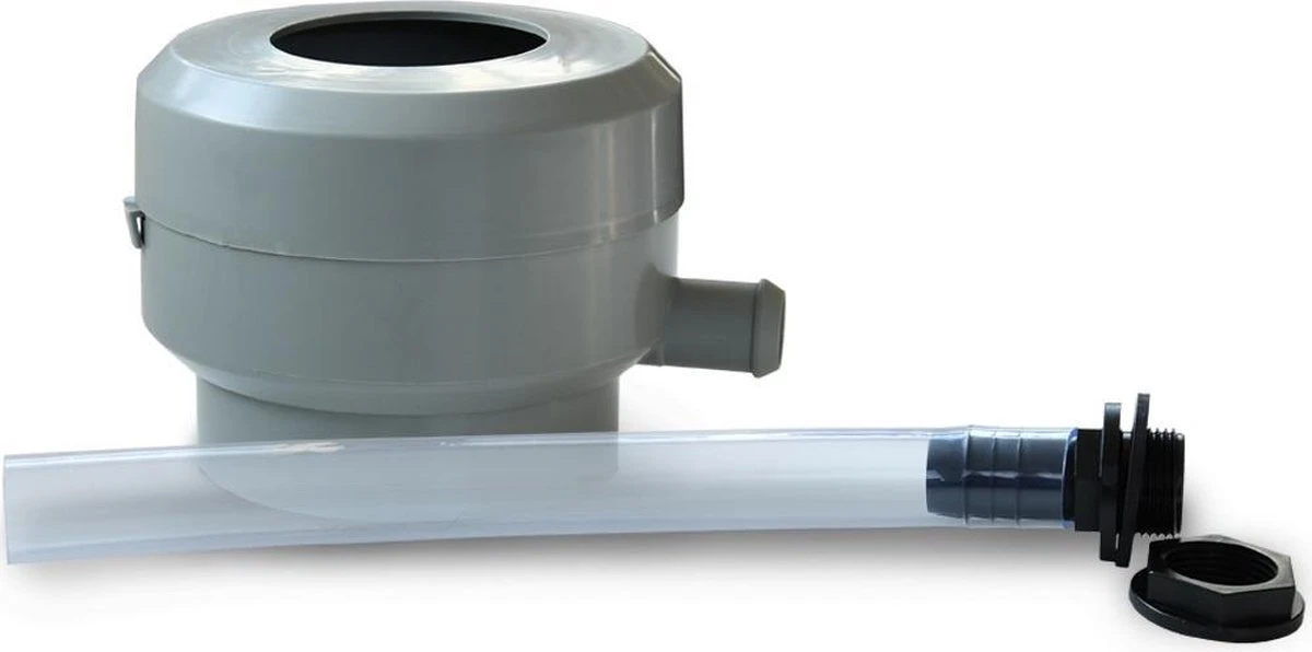 Regenton Vulautomaat 60 - 100 Mm + Afsluiter En Bladvanger