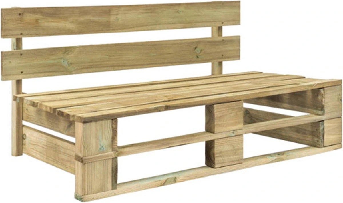 VidaXL Tuinbank Pallet Hout