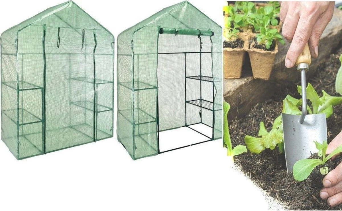 Merkloos Tuinkas - 143 X 73 X 195 Cm - Afbeelding 3