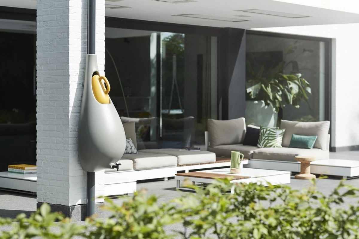 Elho Pure Raindrop 70L - Geel/Oker - Afbeelding 9