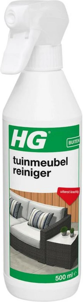 HG Tuinmeubelreiniger - 500ml - Voor Alle Soorten Tuinmeubelen - Uiterst Krachtig - Afbeelding 6