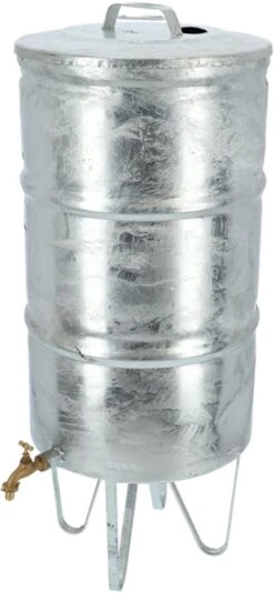 Esschert Design Zinken Regenton Om Regenwater In Op Te Vangen 95 Liter