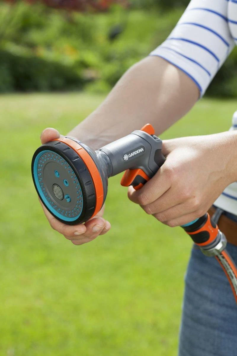 GARDENA - Comfort Broeskop - 5 Straalsoorten - Grijs - Afbeelding 10