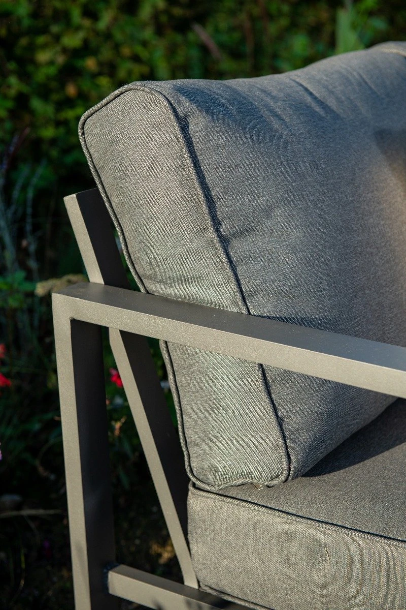 Garden Impressions Durban Loungeset - 4-delig - Zwart - Afbeelding 13